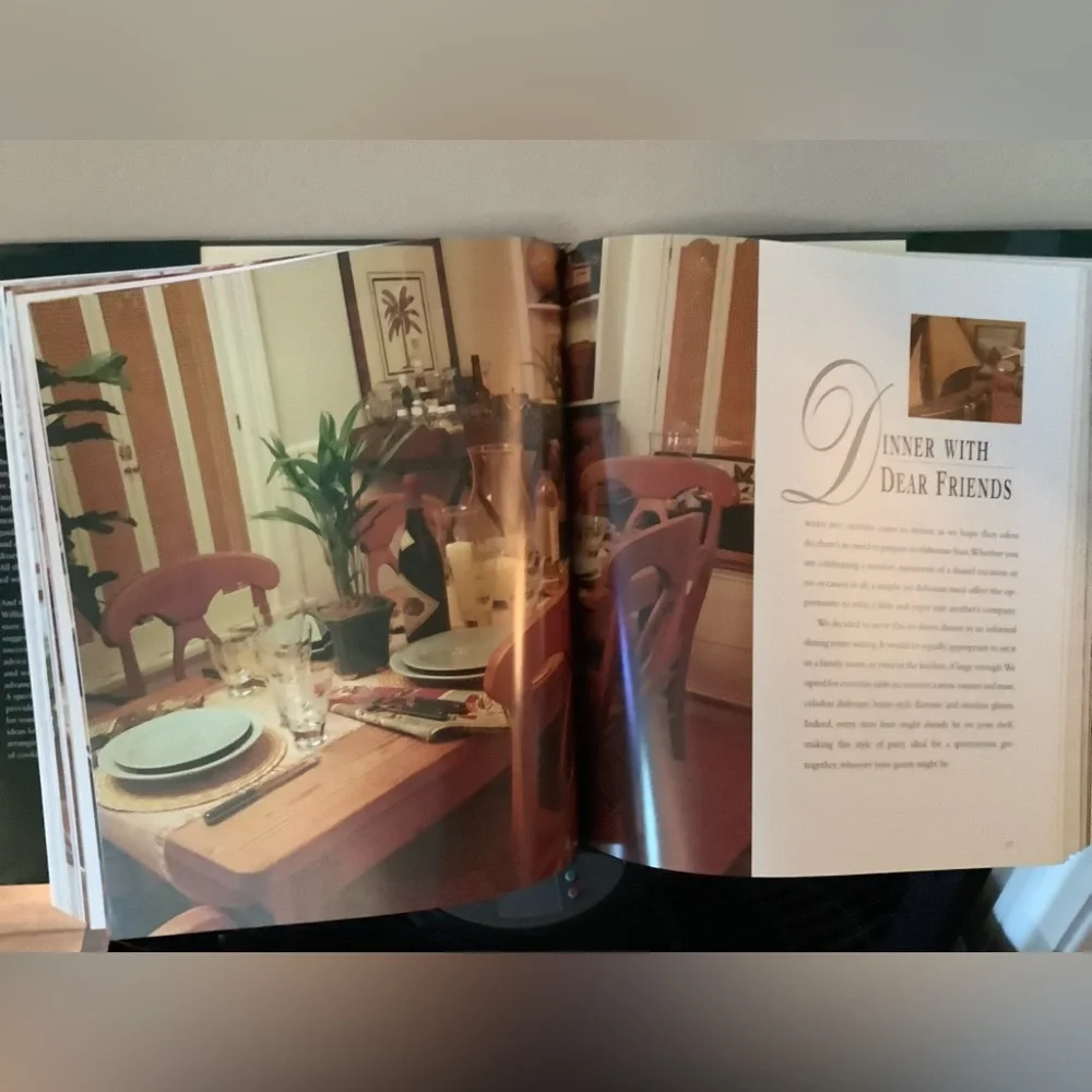 Williams-Sonoma Complete Book of Entertaining & Cookbook, hardcover.